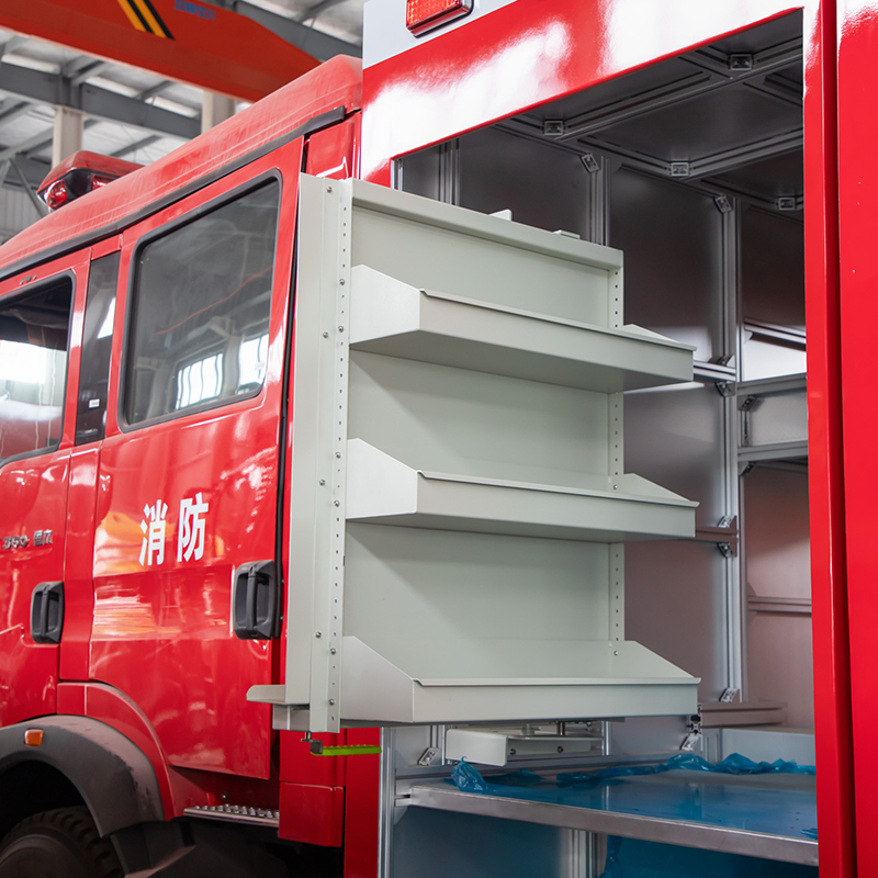 Roterende bak voor brandweerwagens Roterende bak voor brandweerwagens